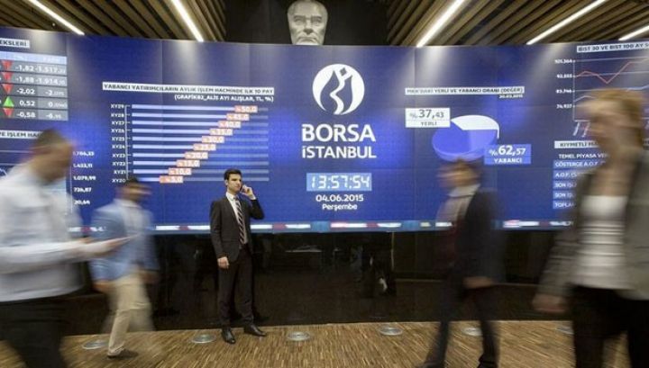 Türkiyə birjası 9%-ə yaxın düşüb