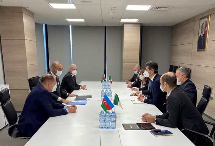 İşğaldan azad olunan ərazilərdə İtaliyanın “Ansaldo Energia” şirkəti ilə əməkdaşlığa dair müzakirlər aparılıb