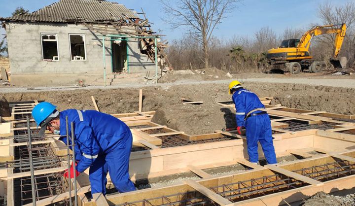 11 rayon və şəhərdə bərpa və təmir-tikinti işlərinə başlandı
