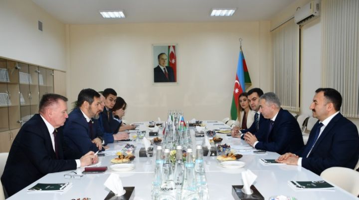 Sumqayıt Kimya Sənaye Parkında Tatarıstan nümayəndə heyəti ilə görüş keçirilib
