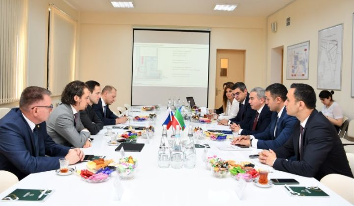 Tatarıstan nümayəndə heyəti Sumqayıt Kimya Sənaye Parkında olub