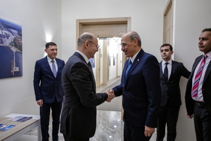 İslam İnkişaf Bankı Qrupunun prezidenti ilə görüş keçirilib