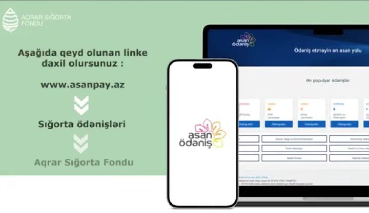 Aqrar Sığorta Fondu "ASAN Pay"la bağlı fermer və təsərrüfatlara müraciət edib