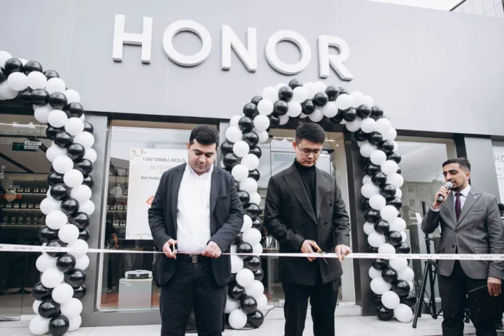 HONOR Azərbaycanda ikinci rəsmi mağazasını və ilk servis mərkəzini açdı - FOTO/VİDEO