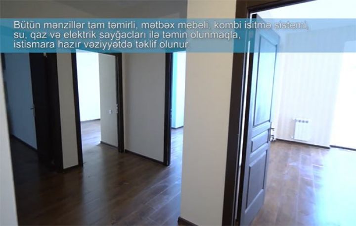 Hövsan kompleksindəki mənzillərin təmir nümunələri təqdim olundu