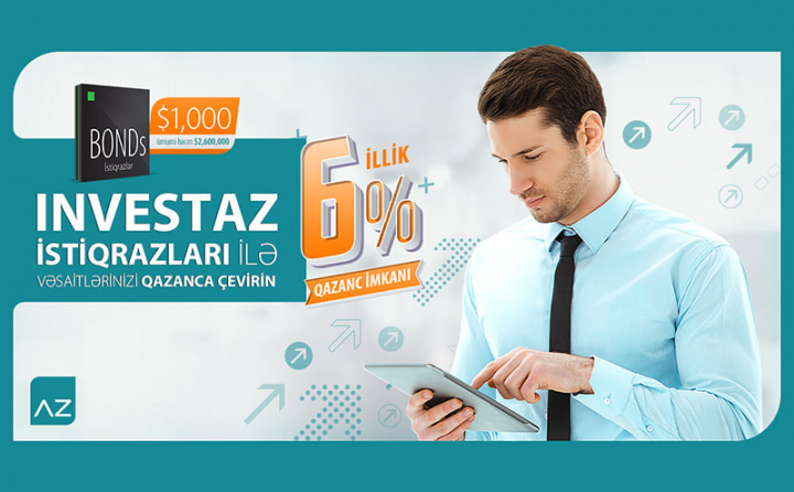 Dollarla illik 6% gəlir əldə etmək imkanı!