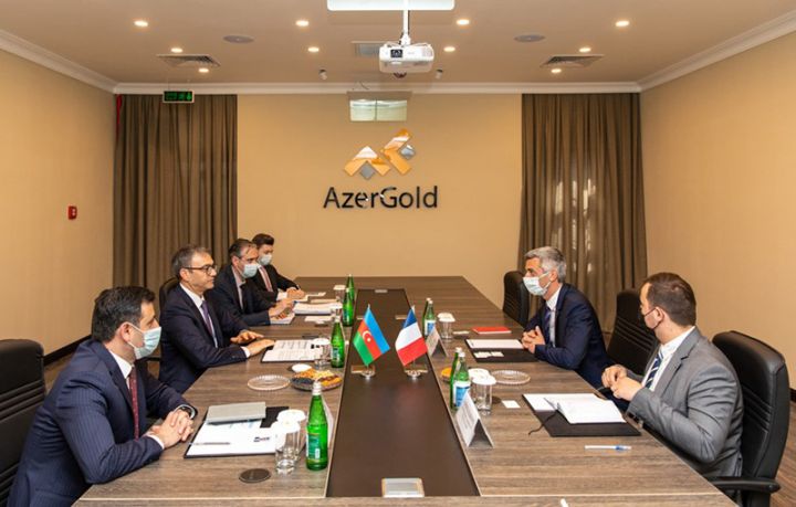 “AzerGold” ilə Fransa şirkətləri arasında əməkdaşlıq imkanları müzakirə olunub
