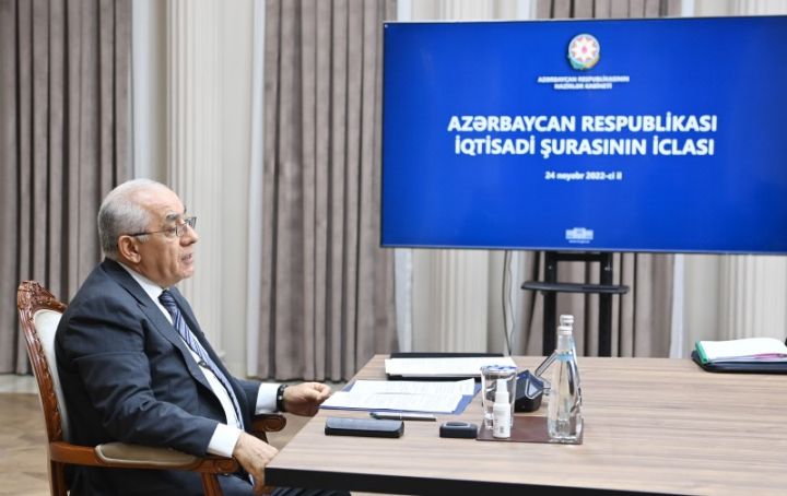 İqtisadi Şuranın növbəti iclası keçirildi - Mərkəzi Bankın sədri çıxış edib
